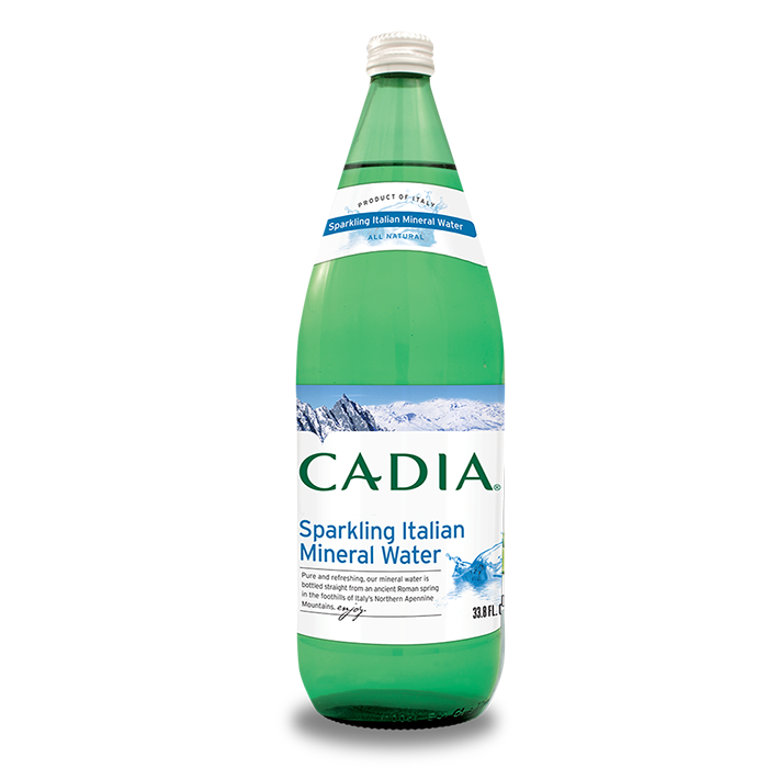Cadia Sparkling Italian Mineral Water 1000ml