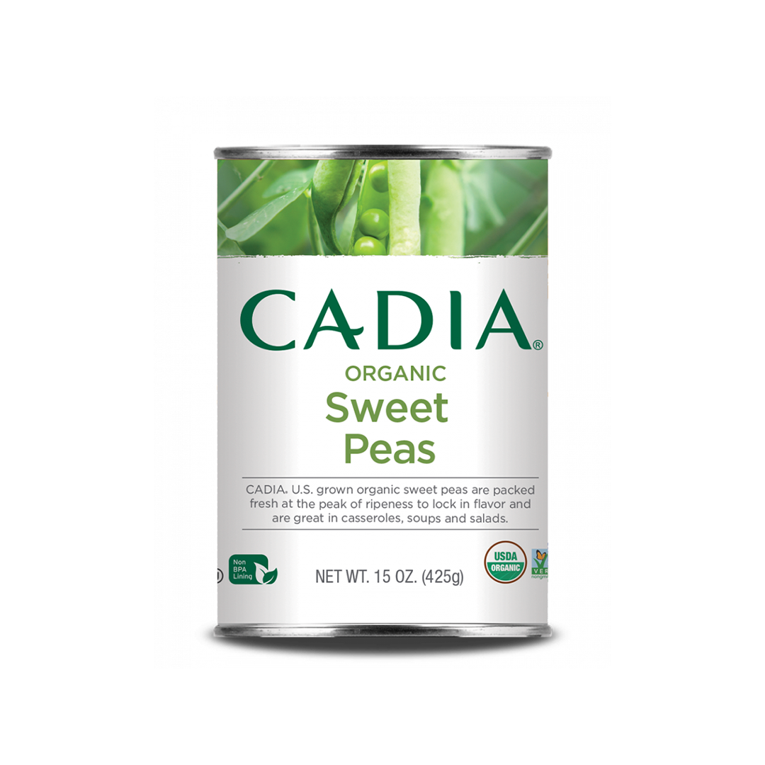 Cadia Organic Sweet Peas 425g