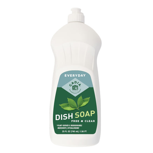 Cadia Free & Clear Liquid Dish Soap 740ml