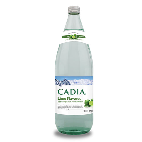 Cadia Lime Flavored Sparkling Italian Mineral Water 1L