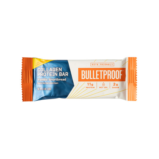 Bullet Collagen Protein Bar Vanilla Shortbread 40g