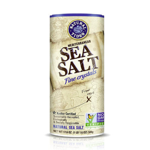Natural Tides Mediterranean Sea Salt Fine 500g