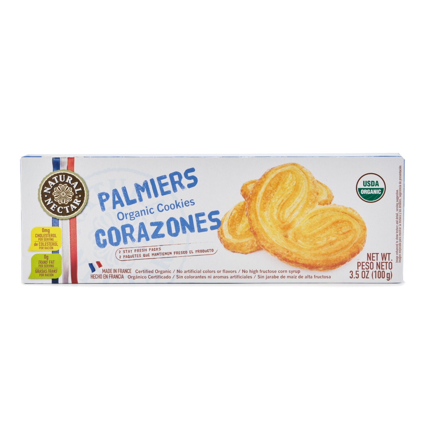 Natural Nectar Organic Palmier Cookies 100g