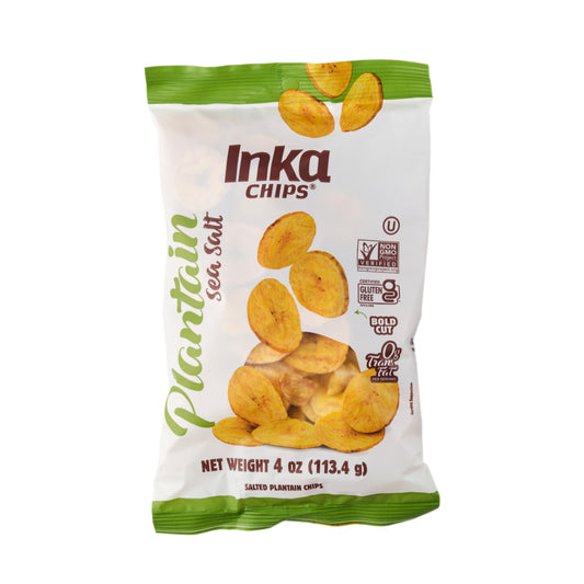Inka Sea Salt Plantain Chips 113g