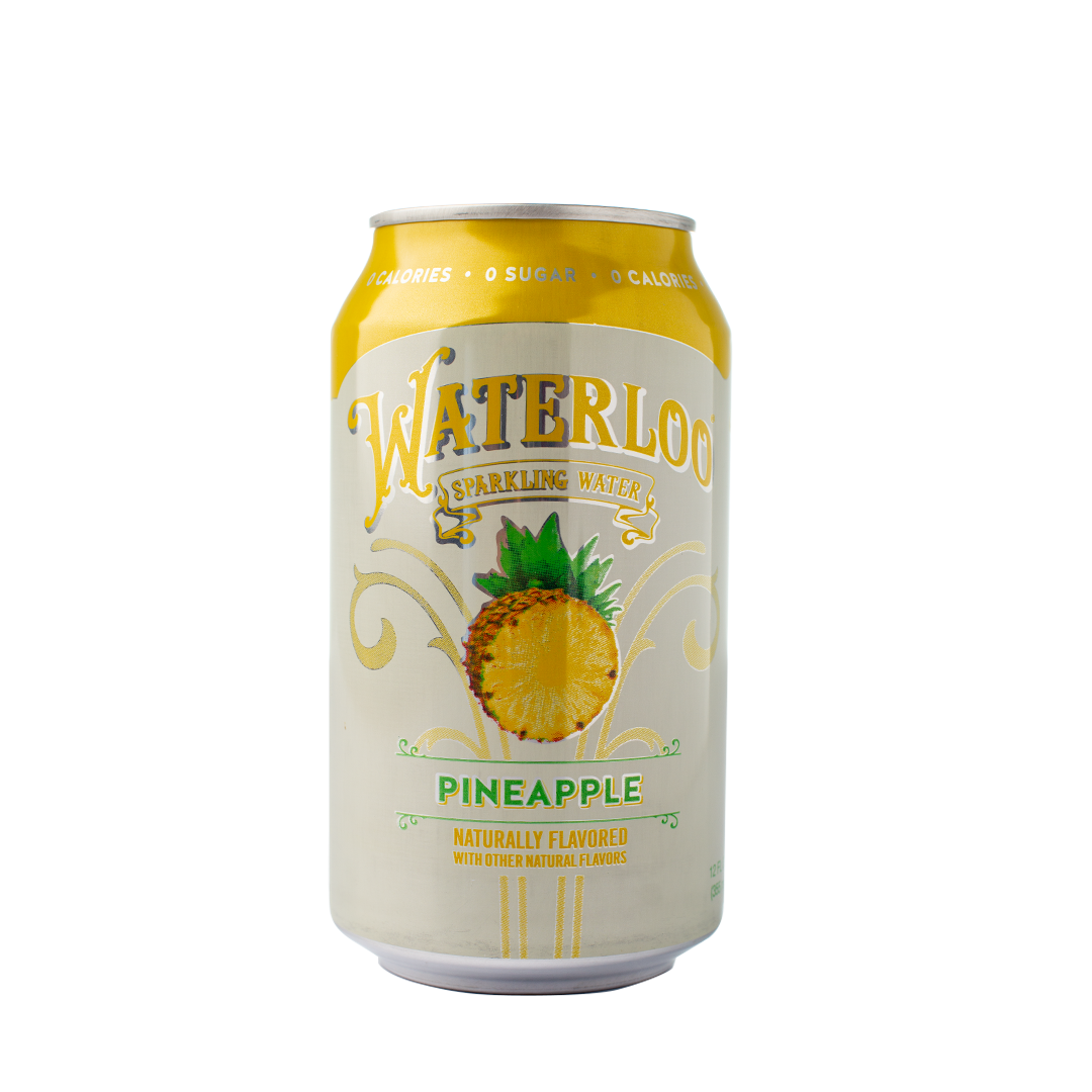 Waterloo Pineapple Sparkling Water 355ml