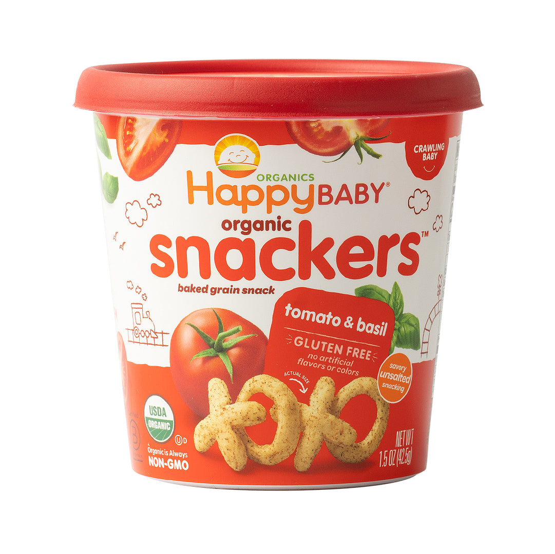Happy Baby Organic Snackers Tomato & Basil 42.5g