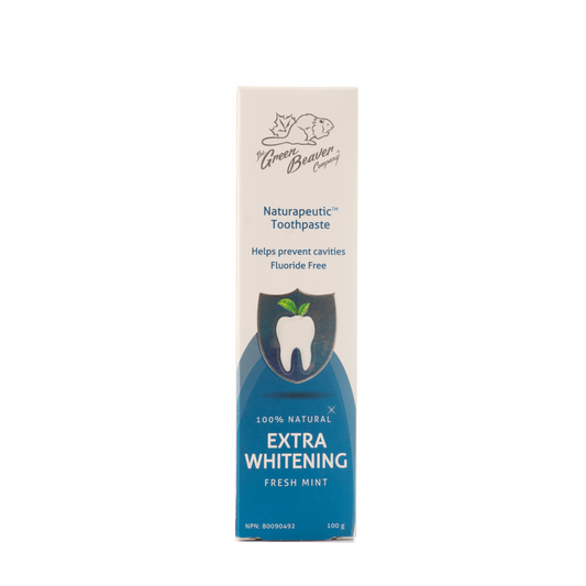 Green Beaver Naturapeutic Extra Whitening Fluoride-free Toothpaste 100g