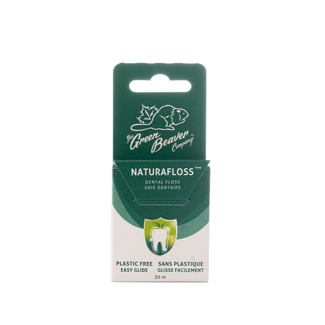 Green Beaver Naturafloss Plastic-free Dental Floss Spearmint 30m