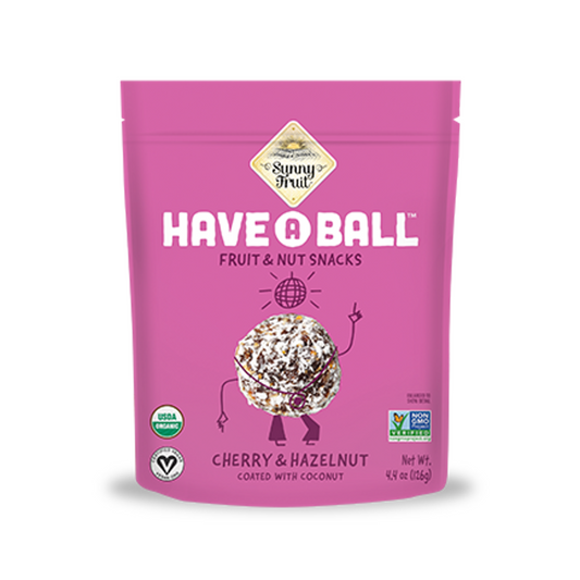 Sunny Fruit Organic Have a Ball Fruit & Nut Snacks Cherry & Hazelnut 126g