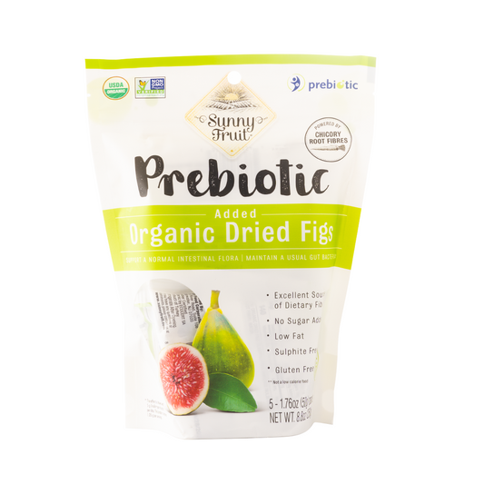 Sunny Fruit Organic Dried Figs with Added Prebiotics 250g