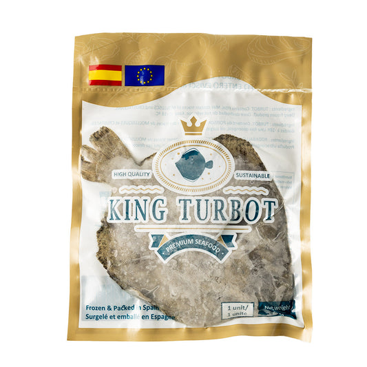 Frozen King Turbot Whole 400g