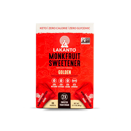 Lakanto Monkfruit Sweetener Golden 30 Packets