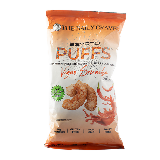 The Daily Crave Beyond Puffs Vegan Sriracha 113g