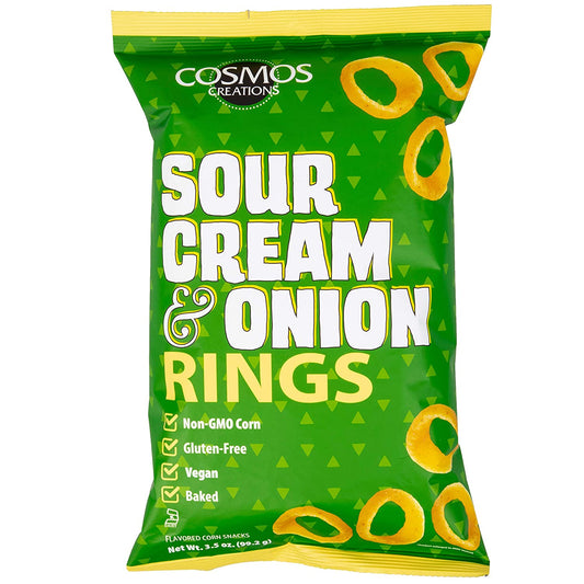 Cosmos Creations Sour Cream & Onion Rings 99g