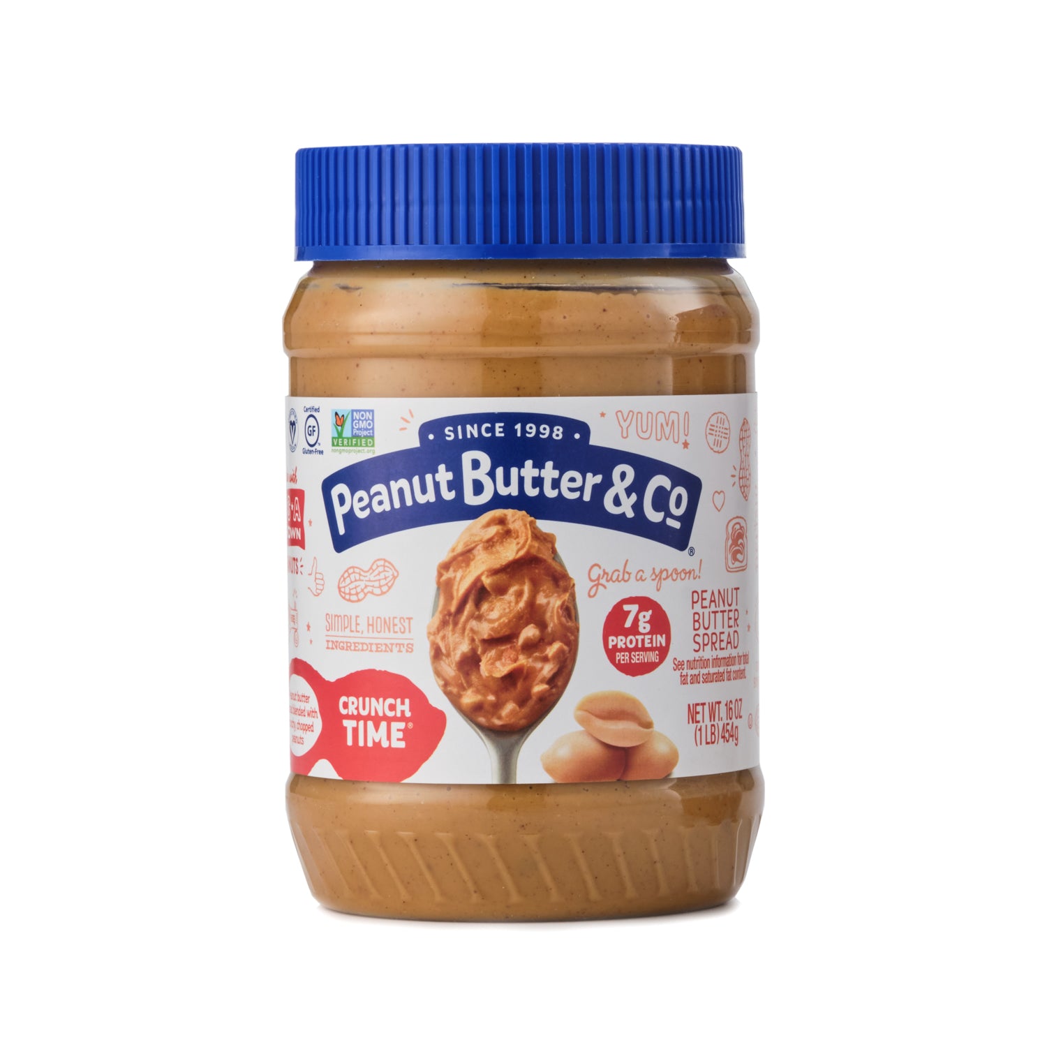 Peanut Butter & Co. Crunch Time Peanut Butter 454g – Healthy Options