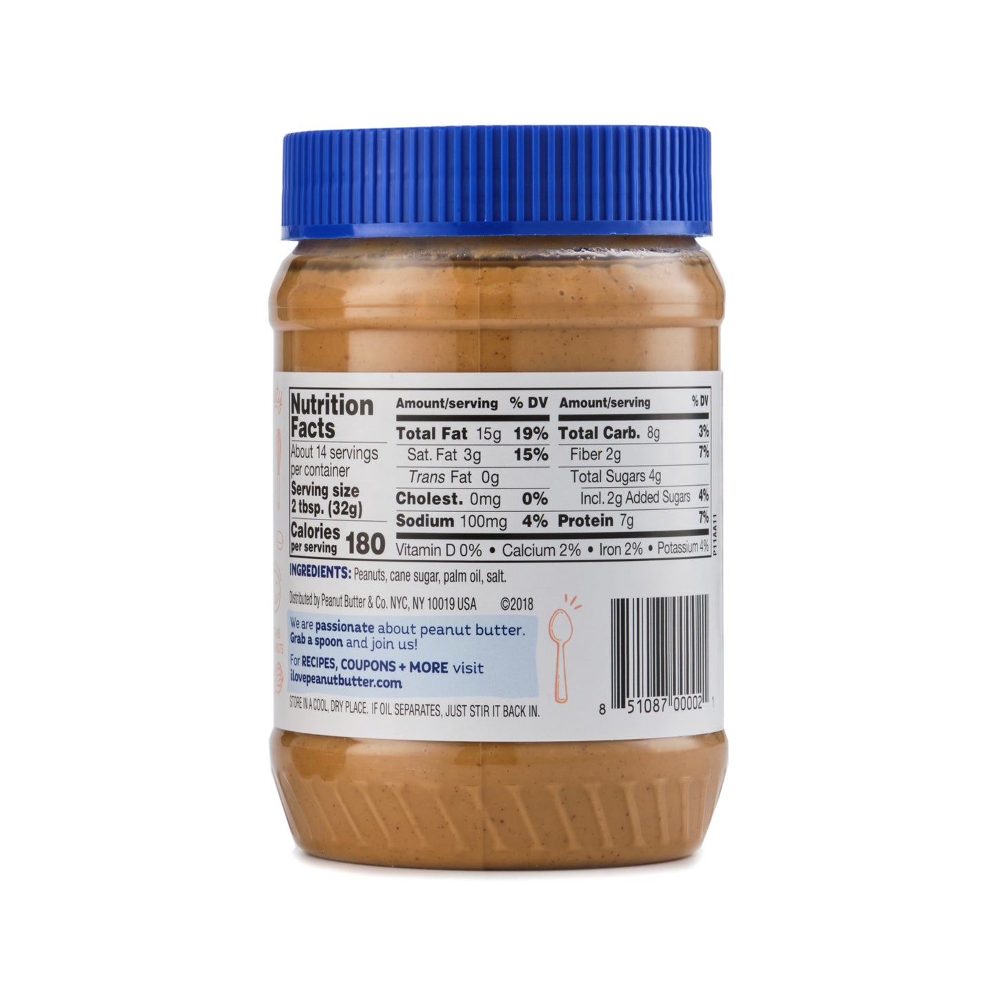 Peanut Butter & Co. Crunch Time Peanut Butter 454g