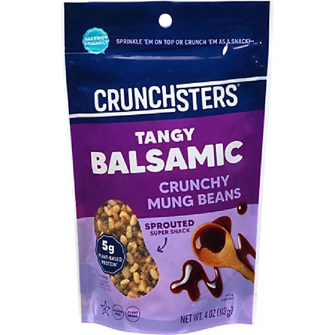Crunchsters Sprouted Protein Snack Smokey Balsamic 113g