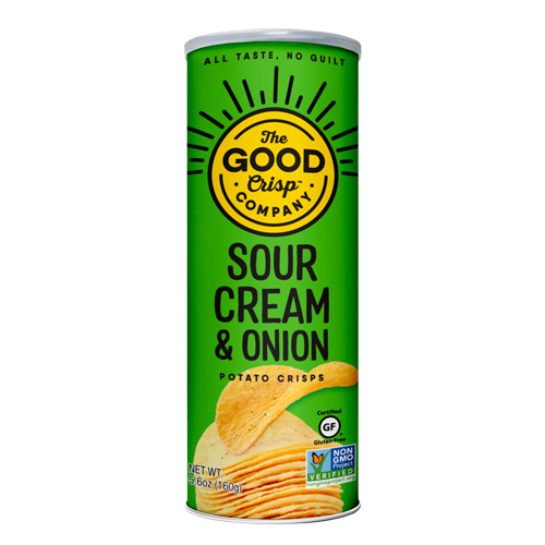 The Good Crisp Company Sour Cream & Onion Potato Crisp 160g