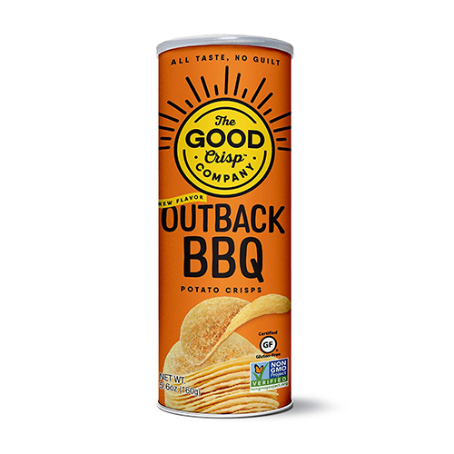 The Good Crisp Company Outback BBQ Potato Crisps 160g