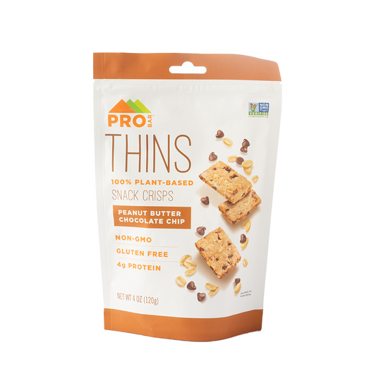 Pro Bar Peanut Butter Chocolate Chip Thins 120g