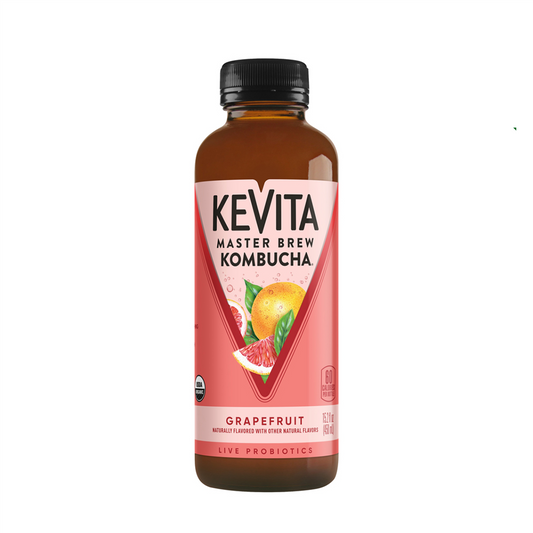 Chilled Kevita Master Brew Kombucha Grapefruit 450ml