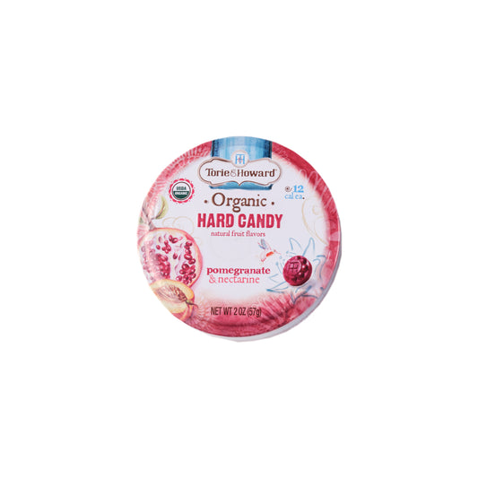 Torie & Howard Organic Hard Candy Pomegranate & Nectarine 57g