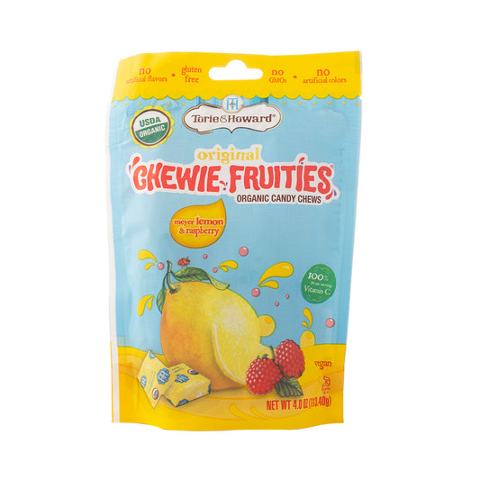 Torie & Howard Organic Chewie Fruities Meyer Lemon & Raspberry 113.4g