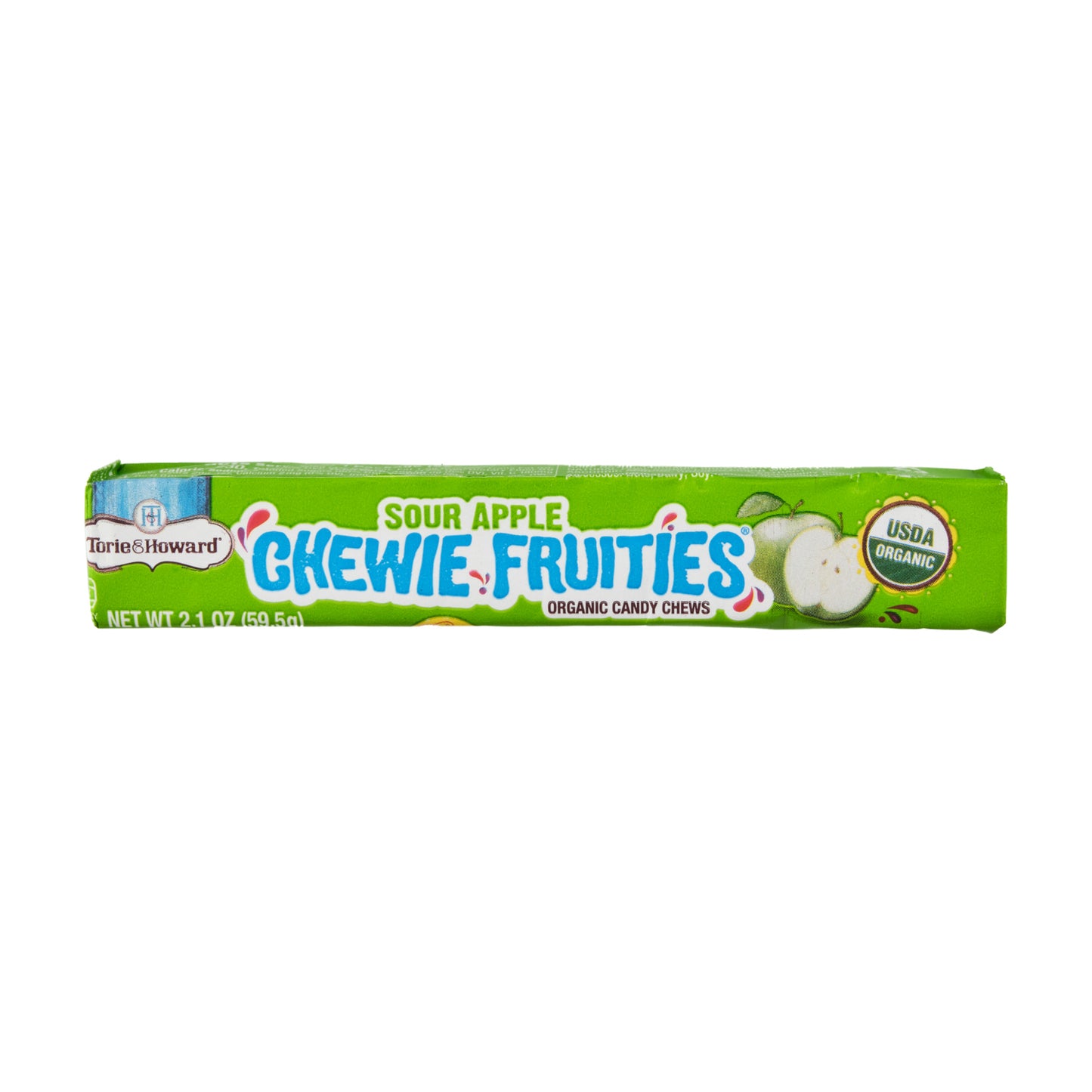 Torie & Howard Organic Sour Chewie Fruities Apple 60g