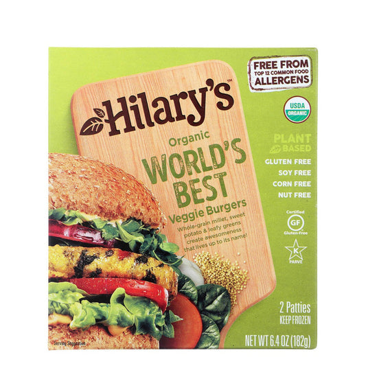 Frozen Hilary's World's Best Veggie Burger 181g