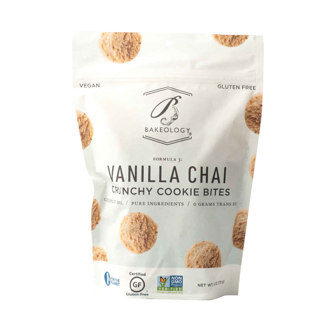 Bakeology Crunchy Cookie Bites Vanilla Chai 170g