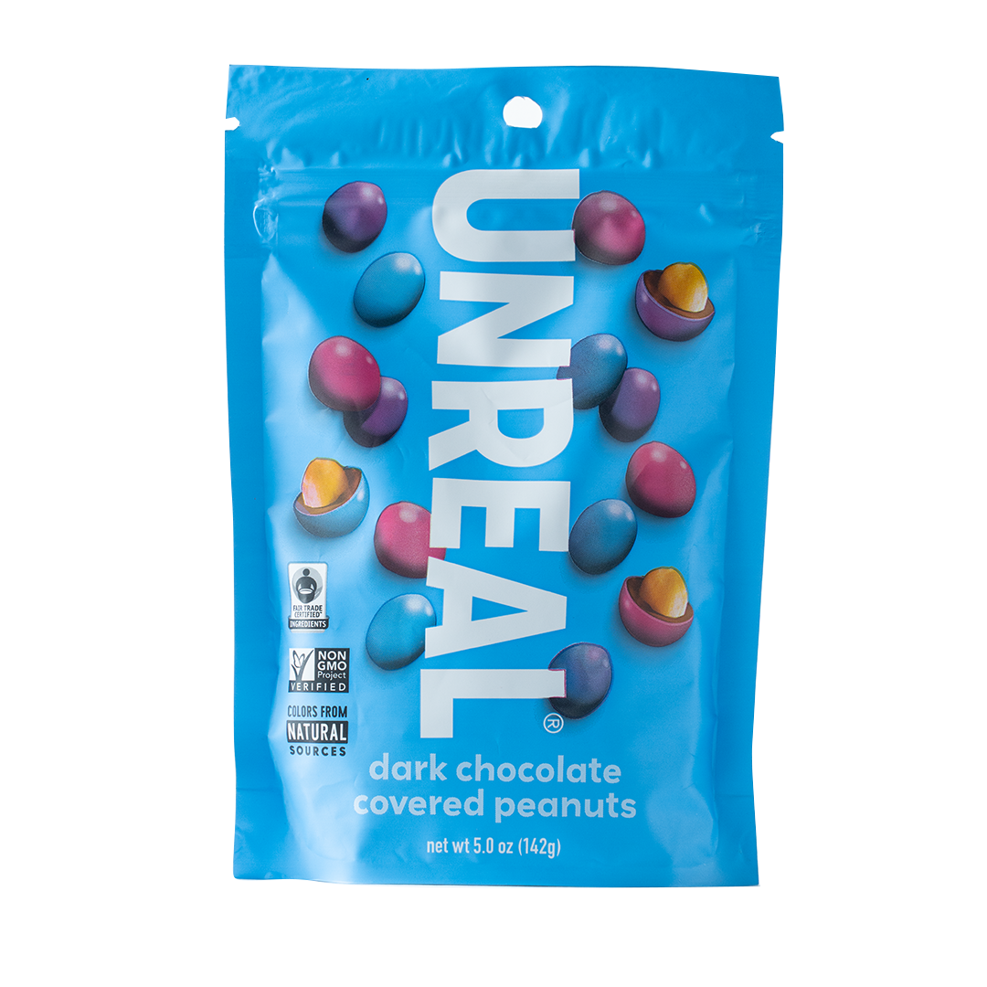 Unreal Gems Dark Chocolate Peanut 142g – Healthy Options