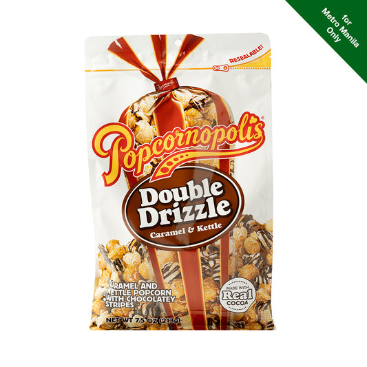 Popcornopolis Double Drizzle Popcorn 213g