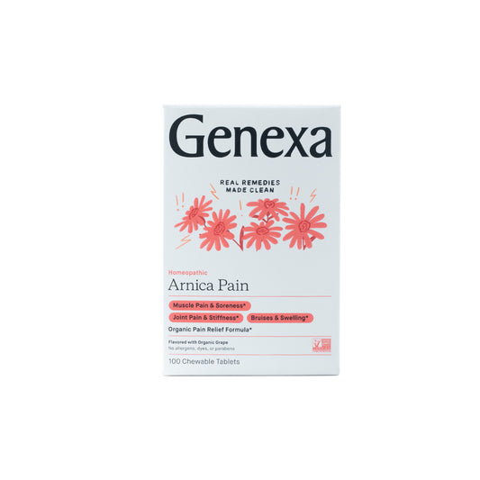 Genexa Organic Arnica Pain 100 Chewable Tablets
