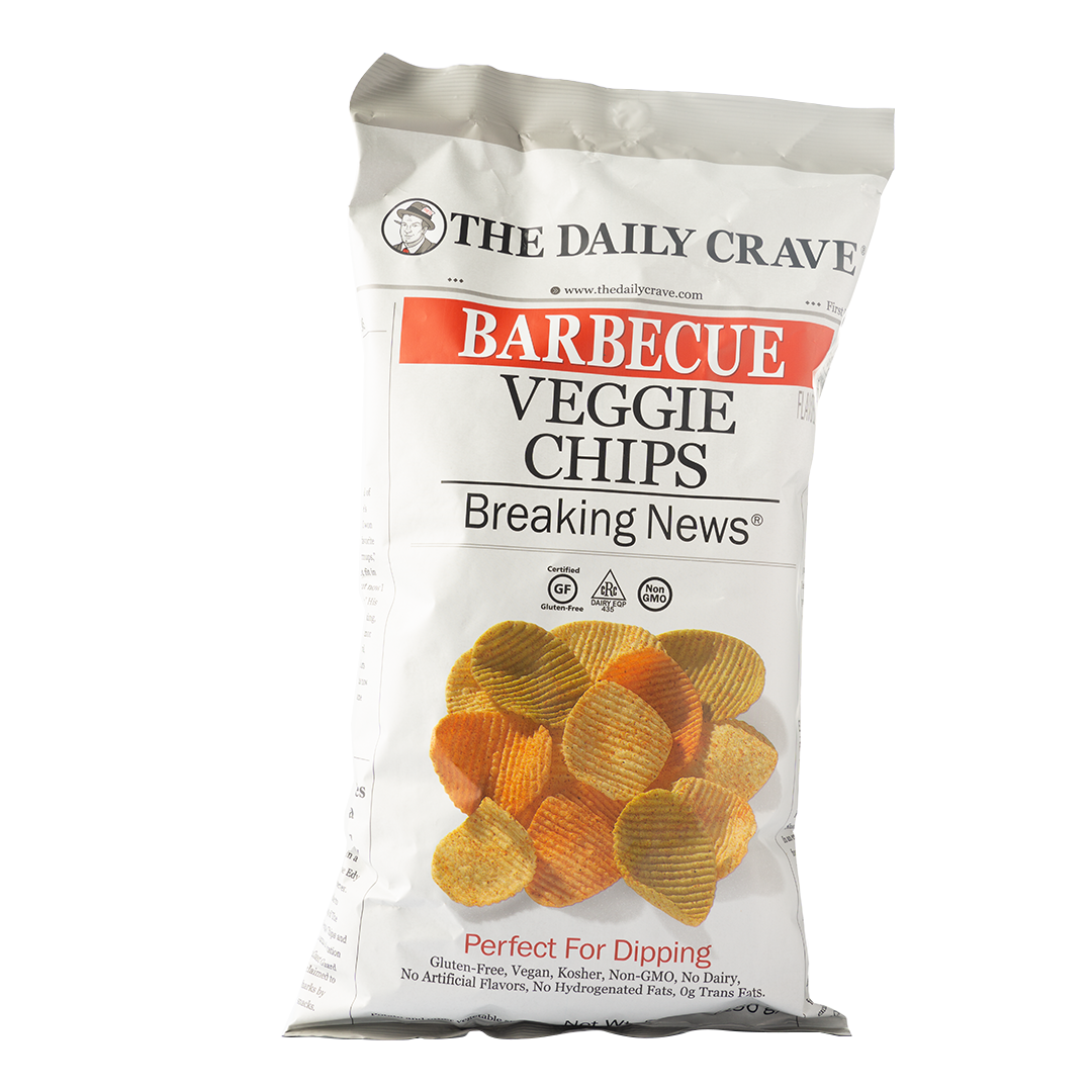The Daily Crave Barbecue Veggie Chips 156g