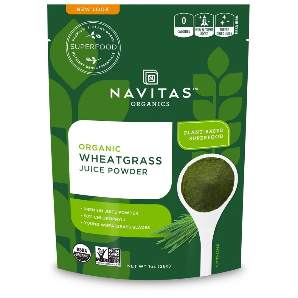 Navitas Organic Wheatgrass Juice Powder 28g