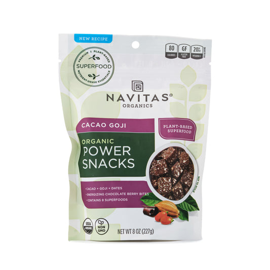 Navitas Naturals Cacao Goji Power Snacks 227g