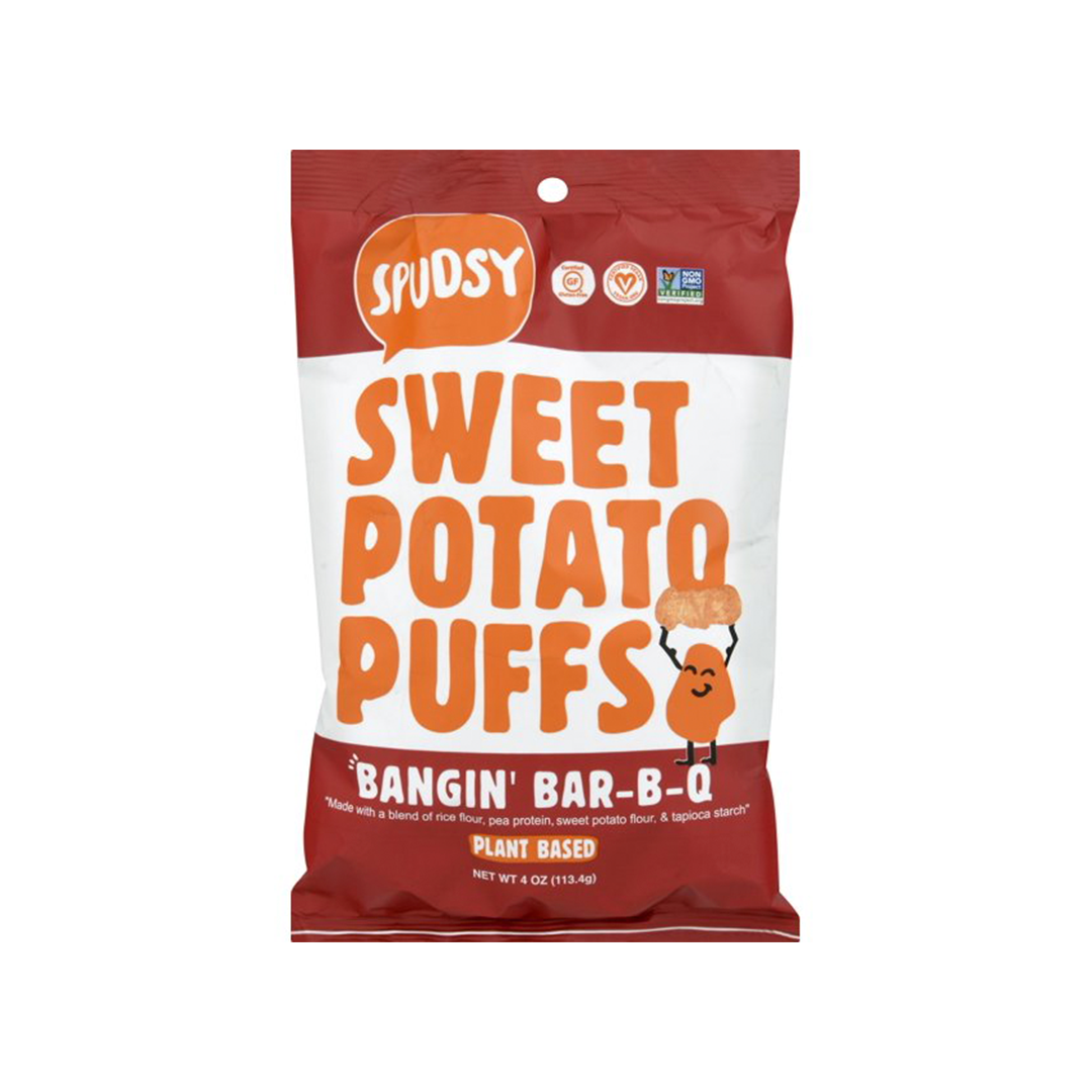 Spudsy Sweet Potato Puffs Bangin' Bar-b-q 113.4g