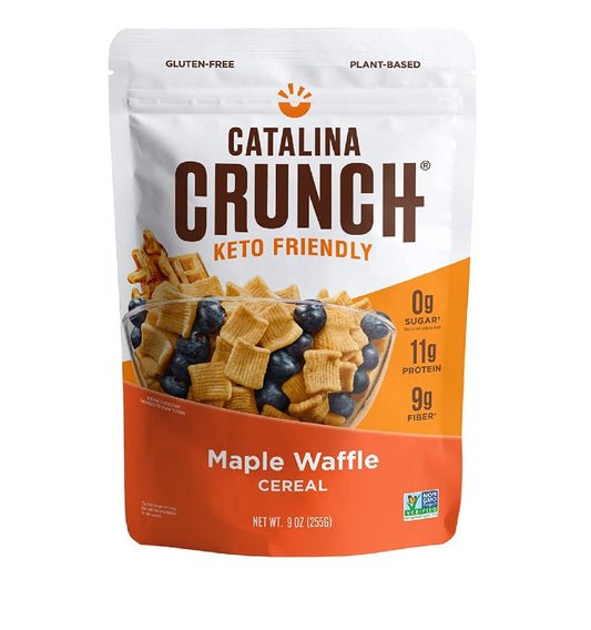 Catalina Crunch Maple Waffle Keto Cereal 255g