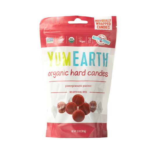 YumEarth Organic Hard Candies Pomegranate Pucker 93.6g