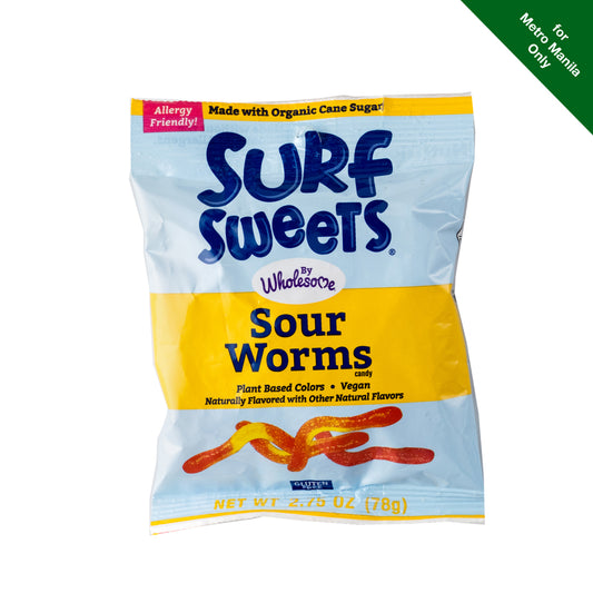 Surf Sweets Sour Gummy Worms 78g