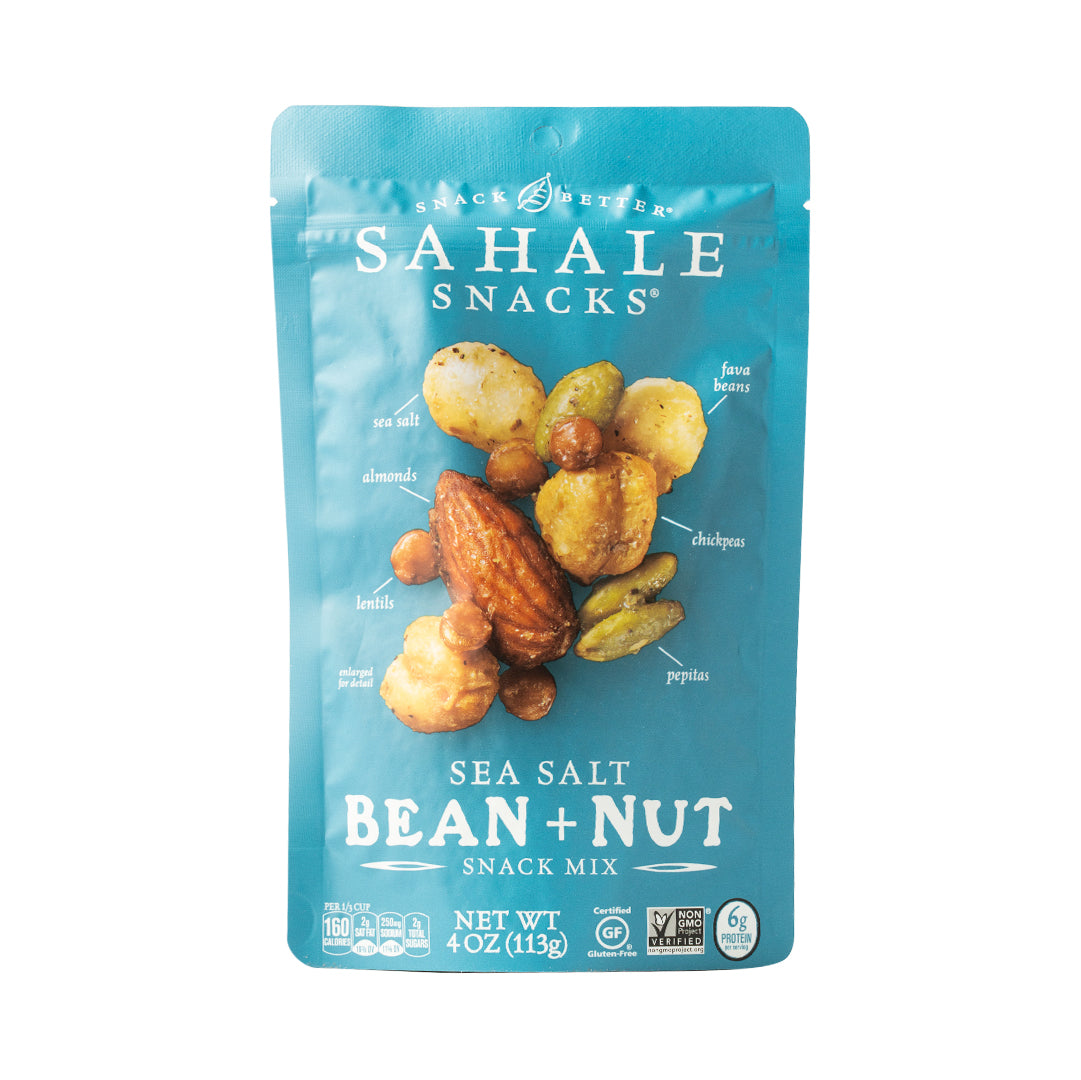 Sahale Sea Salt Bean + Nut Snack Mix 113g – Healthy Options