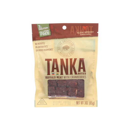 Tanka Bites Buffalo Meat with Cranberries 85g