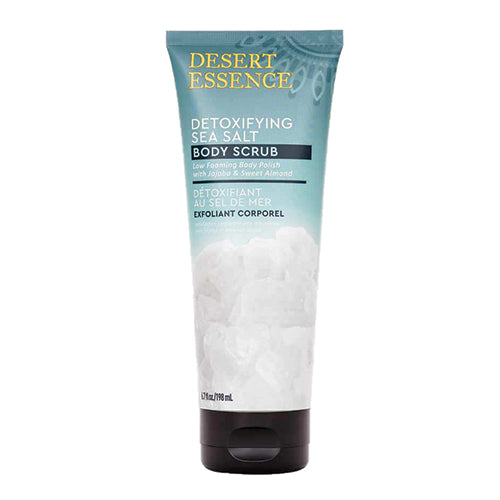 Desert Essence Detoxifying Sea Salt Body Scrub 198ml