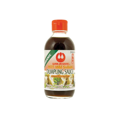 Wan Ja Shan Organic Hot Mild Sodium Dumpling Sauce 200mL
