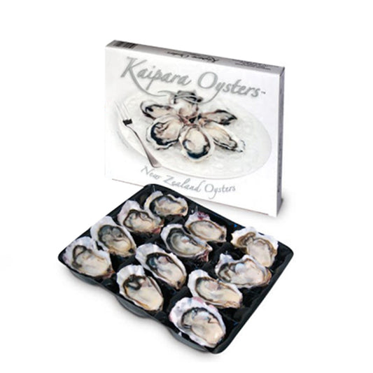 Frozen Kaipara New Zealand Oysters - Half Shell (1 Dozen)