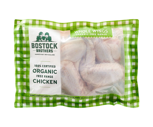Frozen Bostock Chicken Wings 500g