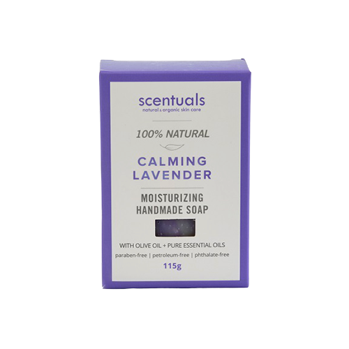 Scentuals Calming Lavender Bar Soap 115g
