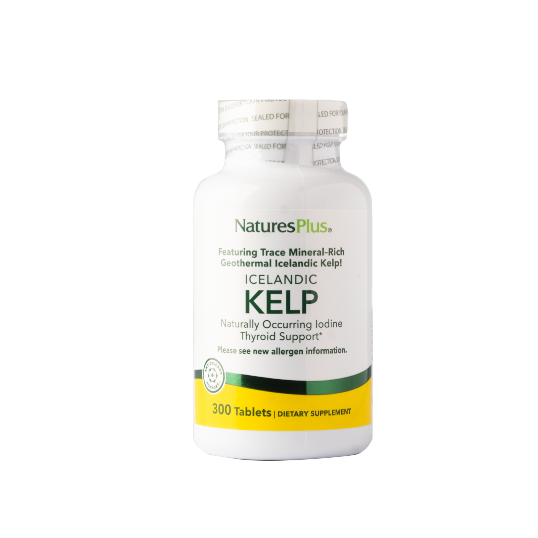 Nature's Plus Kelp with Iodine 300 Tablets