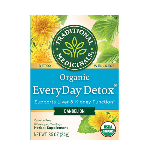 Traditional Medicinals Organic Everyday Detox Dandelion 16 Tea Bags