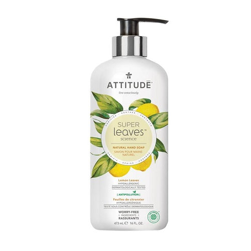 Attitude Super Leaves Lemon Leaves Hand Soap 473ml